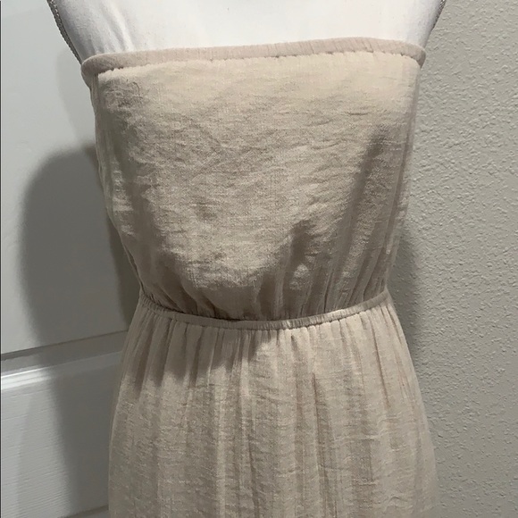 SWEET JOURNEY / lace trim maxi Dress Sz M - Picture 3 of 8